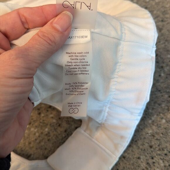 CALIA On The Go Zip Front Sports Bra Size 40E - Picture 11 of 11